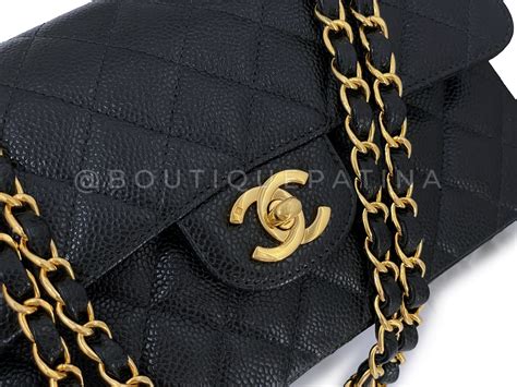 chanel black out flap